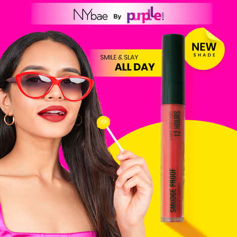 Buy NY Bae Smudge Proof Liquid Lipstick | Long Lasting | Super Pigmented | Brown Lipstick | Matte Finish - Earthy Brown 05 (2.5 ml) - Purplle
