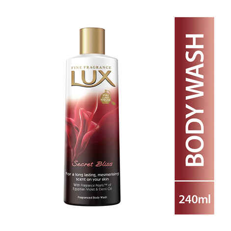 Buy Lux Scarlet Blossom Fragranced Body Wash (240 ml) - Purplle