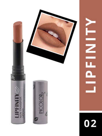 Buy Incolor Lipfinity Lipstick 02 (2.3 gm) - Purplle