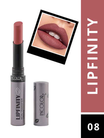 Buy Incolor Lipfinity Lipstick 08 (2.3 gm) - Purplle