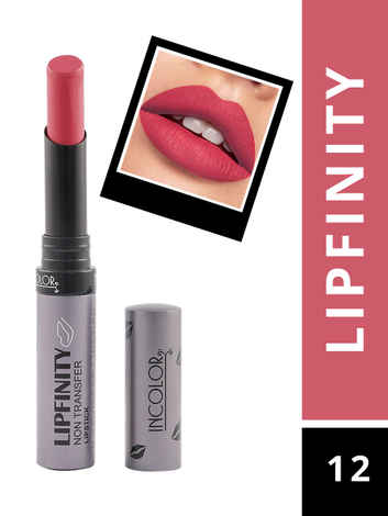 Buy Incolor Lipfinity Lipstick 12 (2.3 gm) - Purplle