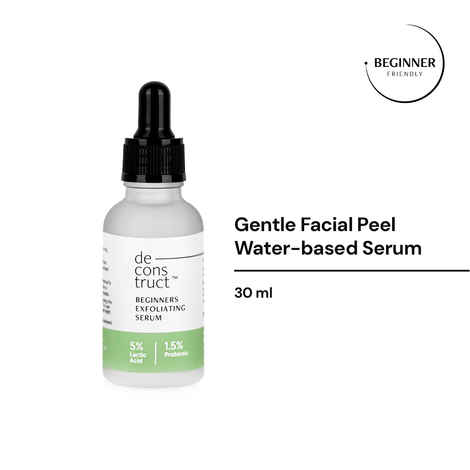 Buy Deconstruct Beginners Exfoliating Serum- 5% Lactic Acid + 1.5% Probiotic (30 ml) - Purplle