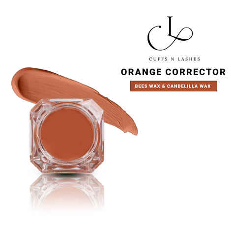 Cuffs N Lashes Cover Pots, Concealer, Orange Corrector - Shade -16 - 14 gm