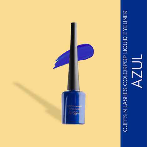 Buy Cuffs N Lashes Eyeliner, Azul - Purplle