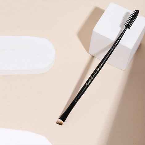 Buy Cuffs N Lashes Makeup Brushes, E002 Fine Angled Brow Brush & Spoolie - 1 pc - Purplle