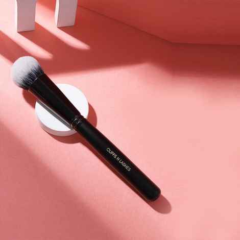 Buy Cuffs N Lashes Makeup Brushes, F013 Deep Angled Foundation Brush - 1 pc - Purplle