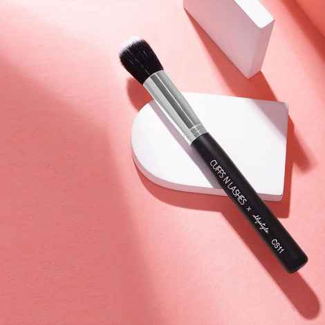 Buy Cuffs N Lashes X Shystyles Makeup Brushes, CS11 Stippling Brush - 1 Pc - Purplle