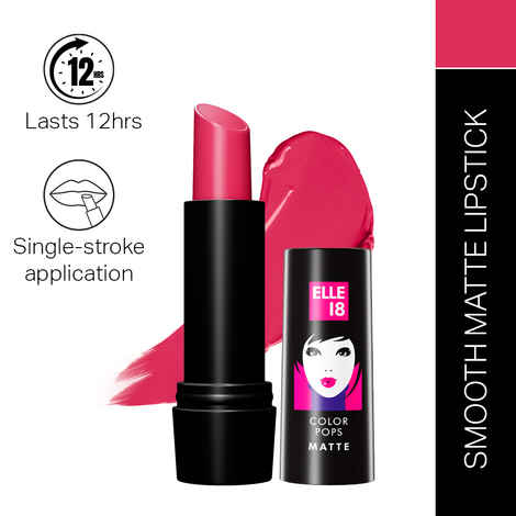 Buy Elle 18 Color Pop Matte Lip Color, Rose Day, (4.3 gm) - Purplle