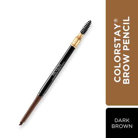 Buy Revlon Colorstay Brow Pencil - Dark Brown - Purplle