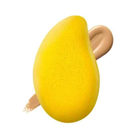 AYA Mango Shape Makeup Sponge Puff (Colour may Vary) - Pack of 1 Piece