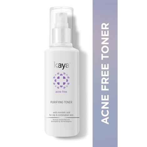 Buy Kaya Acne Free Purifying Toner with Mandelic Acid & Niacinamide | For combination oily skin | Alcohol free, 100 ml - Purplle