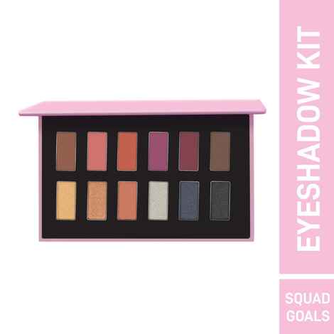 Buy MyGlamm POPxo Makeup Collection - Squad Goals - 12 Eyeshadow Kit-Squad Goals (8.4 gm) - Purplle