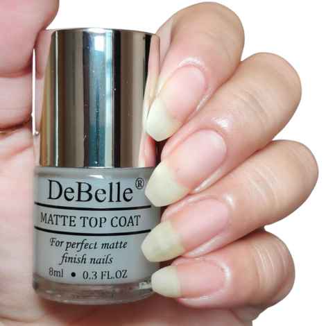 Buy DeBelle Matte Top Coat (8 ml) - Purplle