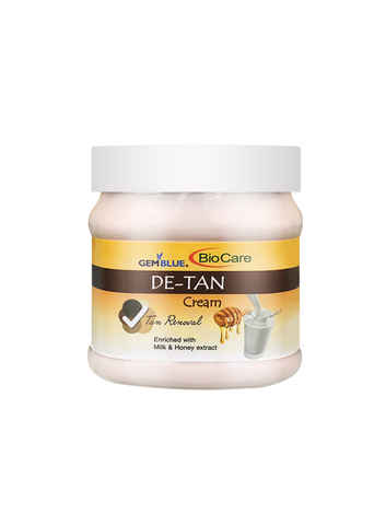 Buy Gemblue Biocare De-tan Cream (500 ml) - Purplle