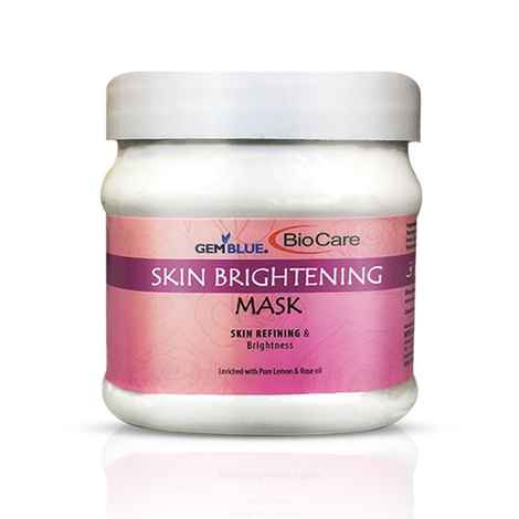 Buy GEMBLUE BioCare Skin Brightening Face Mask 1 Pc - Purplle