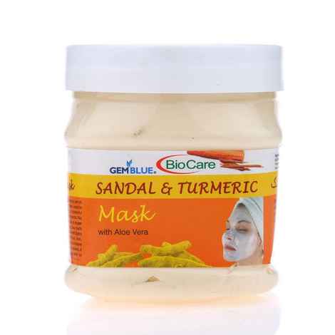 Buy GEMBLUE BioCare Sandal & Turmeric Face Mask 1 Pc - Purplle