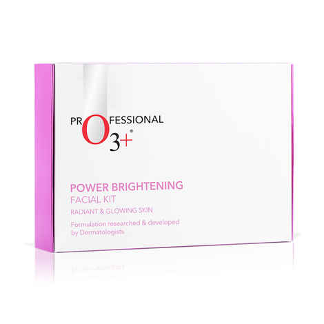 Buy O3+ Power Brightening Facial Kit(163gm) - Purplle