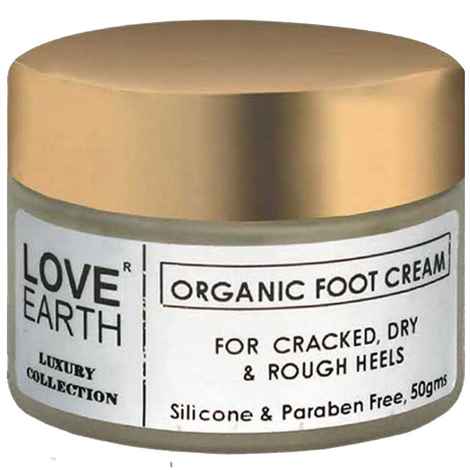 Buy Love Earth Organic Foot Cream With Green Tea & Jojoba Oil(Simmondsia Chinensis) For Skin Hydration And Soft Skin 50gm - Purplle