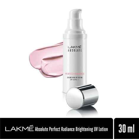 Buy Lakme Absolute Perfect Radiance Skin Brightening UV Lotion SPF 50 PA+++ (30 ml) - Purplle