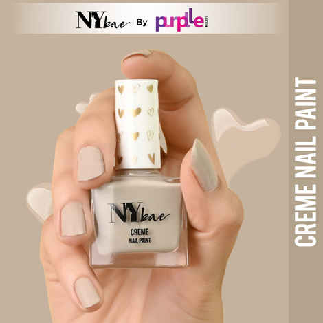 Buy NY Bae Creme Nail Paint - Caramel Brown 20 (10 ml) | Grey | Rich Pigment | Chip-proof | Full Coverage | Travel Friendly | Vegan - Purplle