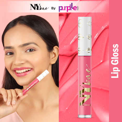 Buy NY Bae Gloss Getter Lip Gloss - Cherry Crush 03 (2.8 ml) | Red | Satin Glossy Finish | Rich Colour Payoff | Lightweight | Non-Sticky | Multipurpose - Purplle