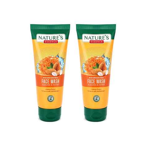 Buy Nature's Essence nourishing face wash Almond & Honey Pack of 2 - Purplle