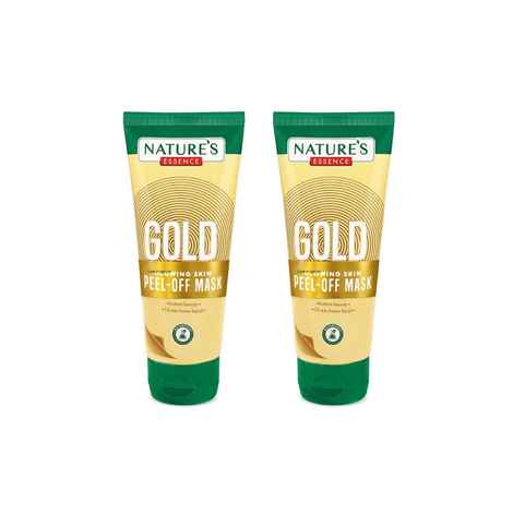 Buy Nature's Essence Gold Peel-Off Mask, 65 ml Pack of 2 - Purplle