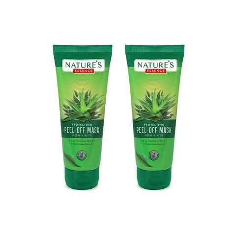 Buy Nature's Essence Neem & Aloe Peel-off Mask,65 ml Pack of 2 - Purplle