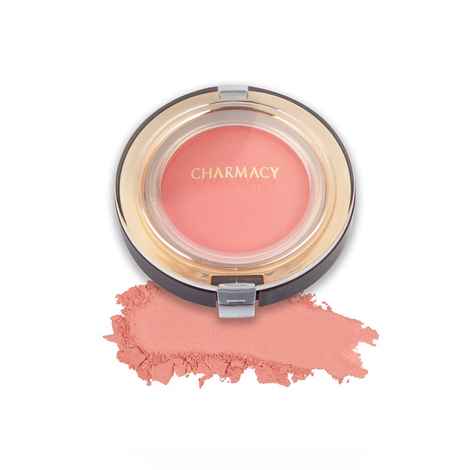 Buy Charmacy Milano Cheek Enhancer (Pink 01) - 4 gm, Light Weight, Blendable, Natural Look, Sunkissed Effect, Velvet Soft Pressed Powder, Smooth Application, Vegan, Cruelty -Free, Toxin-Free - Purplle