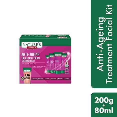 Buy Nature's Essence Anti Ageing Treatment Facial Kit with Collagen Boost - Purplle
