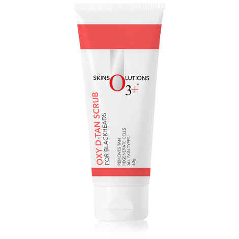 Buy O3+ Oxy D-Tan Scrub face Blackheads - 60 gm - Purplle