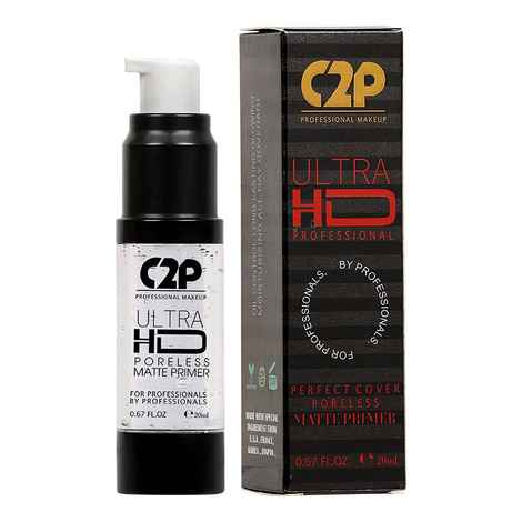Buy C2P Pro Ultra HD Poreless Matt Primer (20 Ml) - Purplle