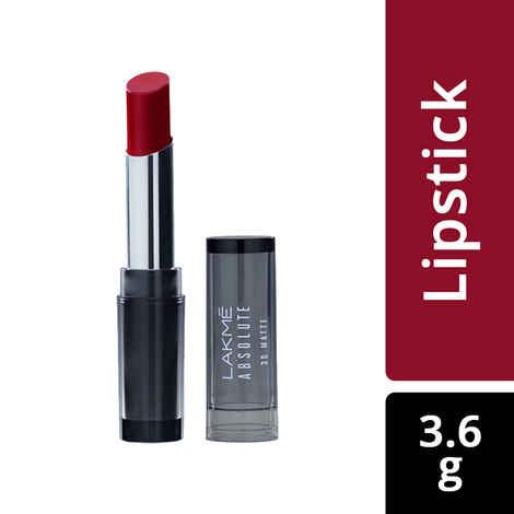 Lakme Absolute 3D Lipstick, Maroon Magic (3.6 gm)