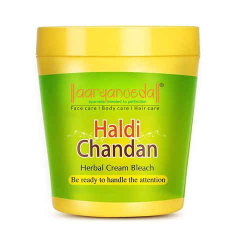 Buy Aryanveda Haldi-Chandan Bleach Cream (250 g) - Purplle