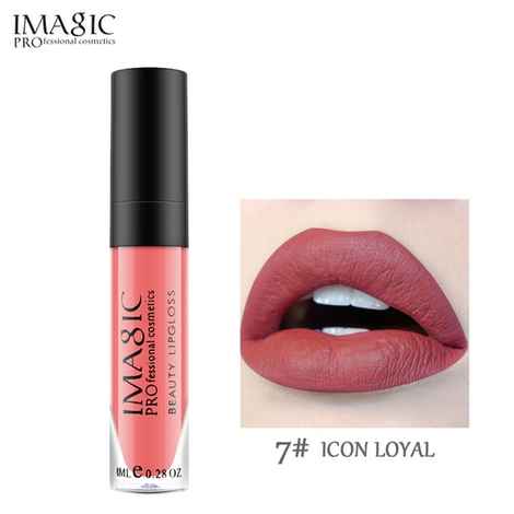 Buy IMAGIC PROfessional BEAUTY MATTE LIQUID LIP STICK LP-202-07 - Purplle