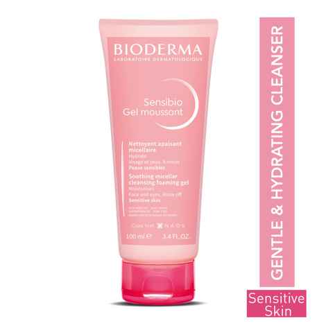 Buy Bioderma Sensibio Face Gel Moussant 100 ml - Purplle