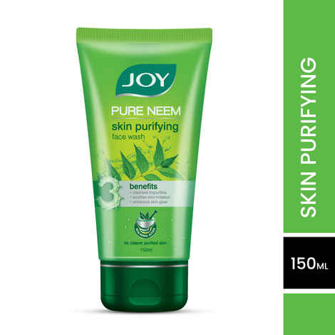 Buy Joy Pure Neem Skin Purifying Face Wash ( Pack of 2 X 100 ml ) - Purplle