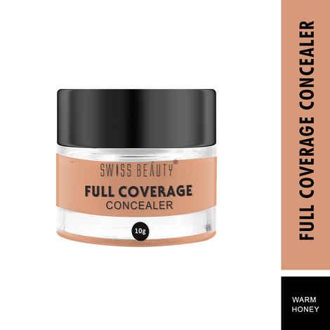 Buy Swiss Beauty Full Coverage Concealer Warm-Honey (10 g) - Purplle