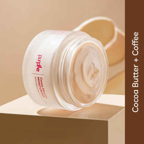 Buy Purplle Cocoa Mousse Moisturiser with Cocoa Butter and Coffee (50 gm) - Purplle