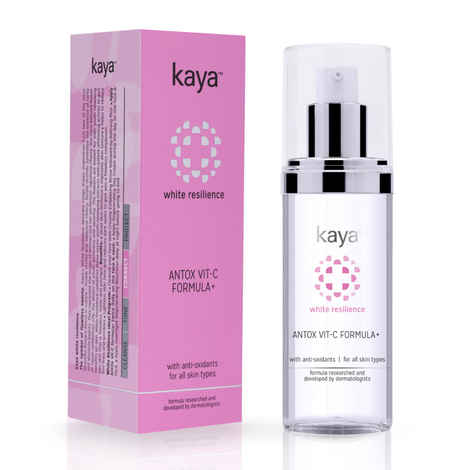 Buy Kaya Antox Vit-C Formula Vitamin C Face Serum With Anti-oxidants for Brighter skin Reduce Pigmentation & Fine Lines All skin types 30ml - Purplle
