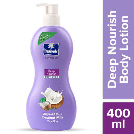 Buy Parachute Advansed Body Lotion Deep Nourish For Dry Skin (400 ml) - Purplle