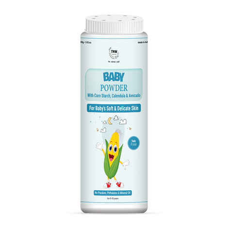 Buy TNW - The Natural Wash Baby Powder for Moist-Free Skin | Talc-Free Baby Powder with Natural Ingredients | Prevents Diaper Rashes & Irritation - Purplle