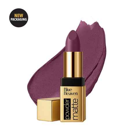 Buy Blue Heaven Powder Matte Lipstick for Women | Highly Pigmented | Light Weight | Creamy & Comfortable Buttery Texture | Luxe Matte Finish | Rosy Lip | 3.5 gm - Purplle