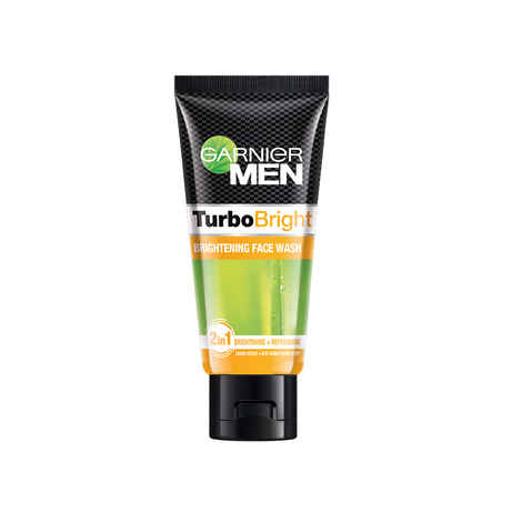 Buy Garnier Men Turbo Bright Brightening Face Wash, 50 gm - Purplle