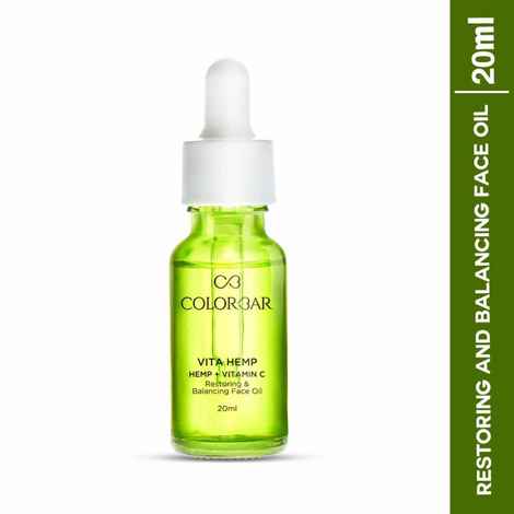 Buy Colorbar Vita Hemp Restoring and Balancing Face Oil (20 ml) - Purplle