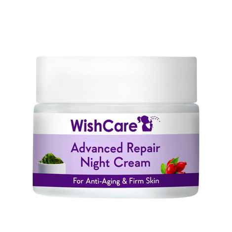 Buy WishCare Advanced Repair Night Cream - For Anti Aging & Firm Skin - Purplle