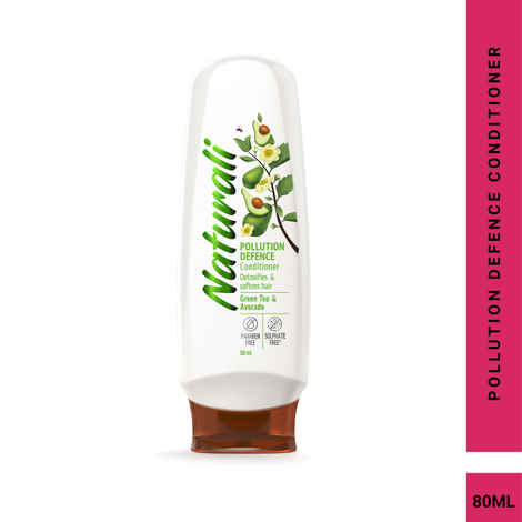 Buy Naturali Pollution Defence Conditioner | With Green Tea & Avocado | Repairs Pollution Damage | 80 Ml - Purplle