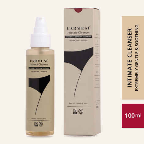 Buy Carmesi All Natural Intimate Cleanser with Olive Leaf Extract 100 ml - Purplle