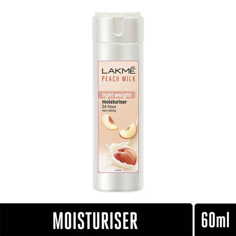 Buy Lakme Peach Milk Moisturizer Body Lotion 60 ml - Purplle