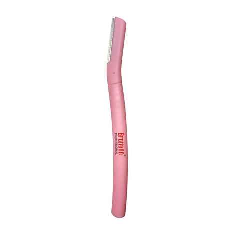Buy Bronson Professional Pink Face & Eyebrow Razor - 1pcs - Purplle